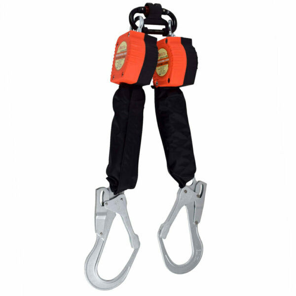 ARESTA AR-05HB-2NT Twin Mini Retractable Lanyard