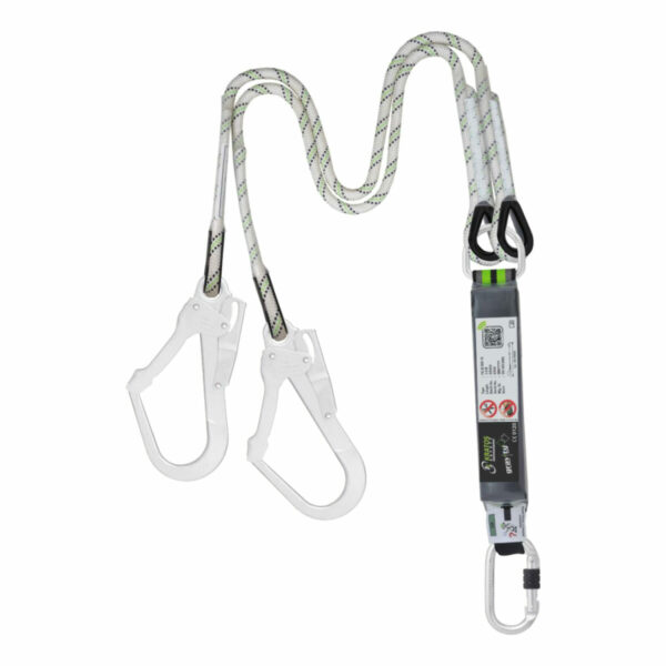 Y Forked Shock Absorbing Kernmantle 1.5 Mtr Lanyard (600)