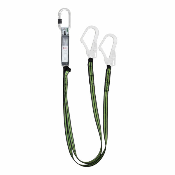 Y Forked Shock Absorbing Webbing 1.8 Mtr Lanyard (400)